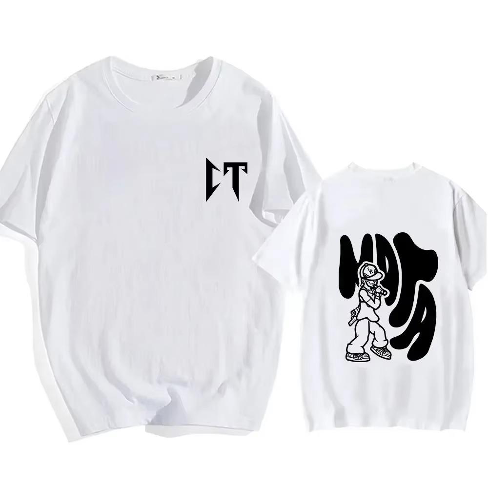 2024 Natanael Cano Corridos Tumbados Tees Tops Hip Hop Cotton Short Sleeve T-shirt Men Women High Quality Casual T-Shirt Clothes