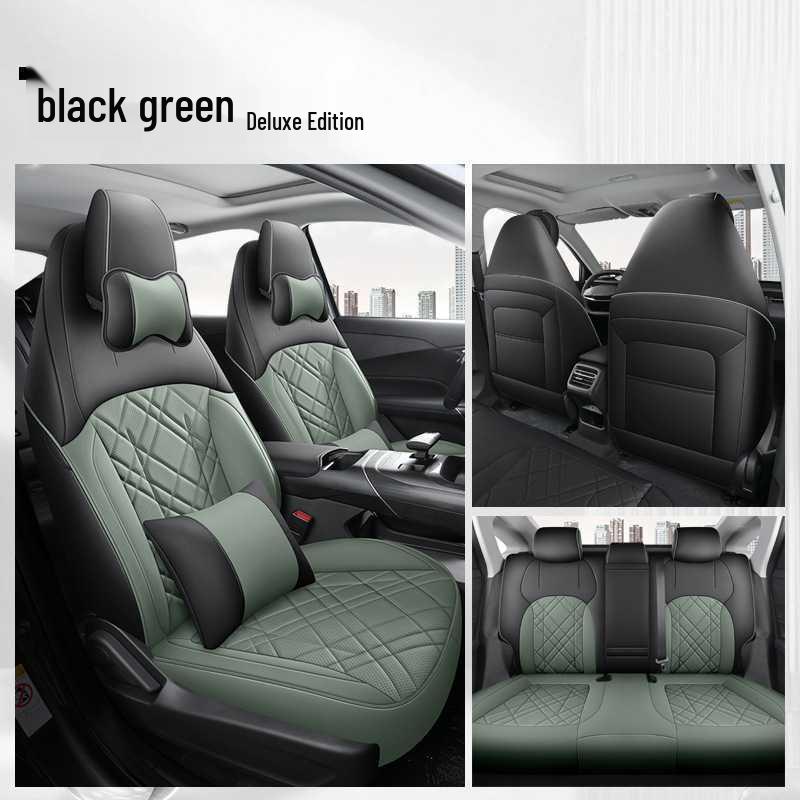 Changan Eado Perforated Leather Car Seat Cushion for Five Seats, All-Season