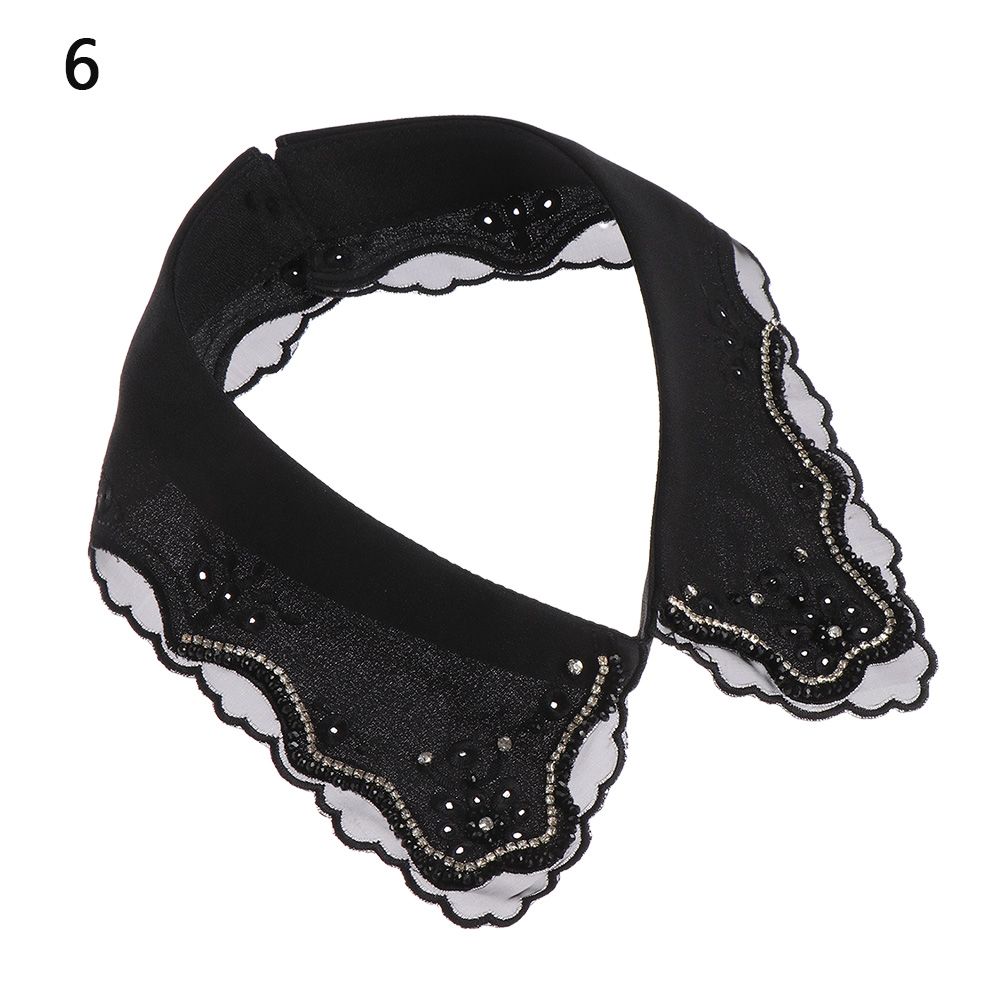 New Lapel Fake Collar Vintage Detachable Shirt Collar for Women Blouse Sweater False Collar Lapel Top Neckwear Ties