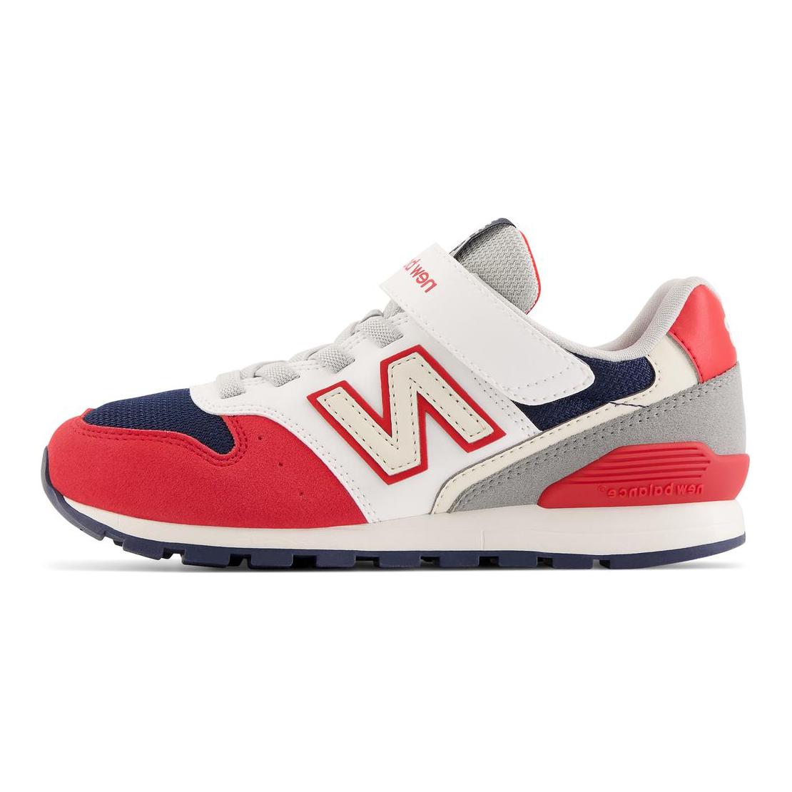 

New Balance NB 996 Cushioning Low top Kids Lifestyle Shoes White Red Blue Kids YV996XF3 Wide (W) 36