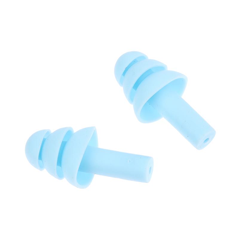 5 Paare/Box Komfort-Ohrstöpsel Geräuschreduzierung Weiche Silikon-Ohrstöpsel Schwimmen Silikon-Ohrstöpsel Schutz-Schlaf-Ohrstöpsel