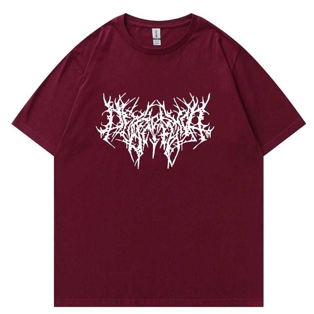 Готическая темная футболка унисекс WoUnisex Футболка большого размера Панк черная одежда — фото 23