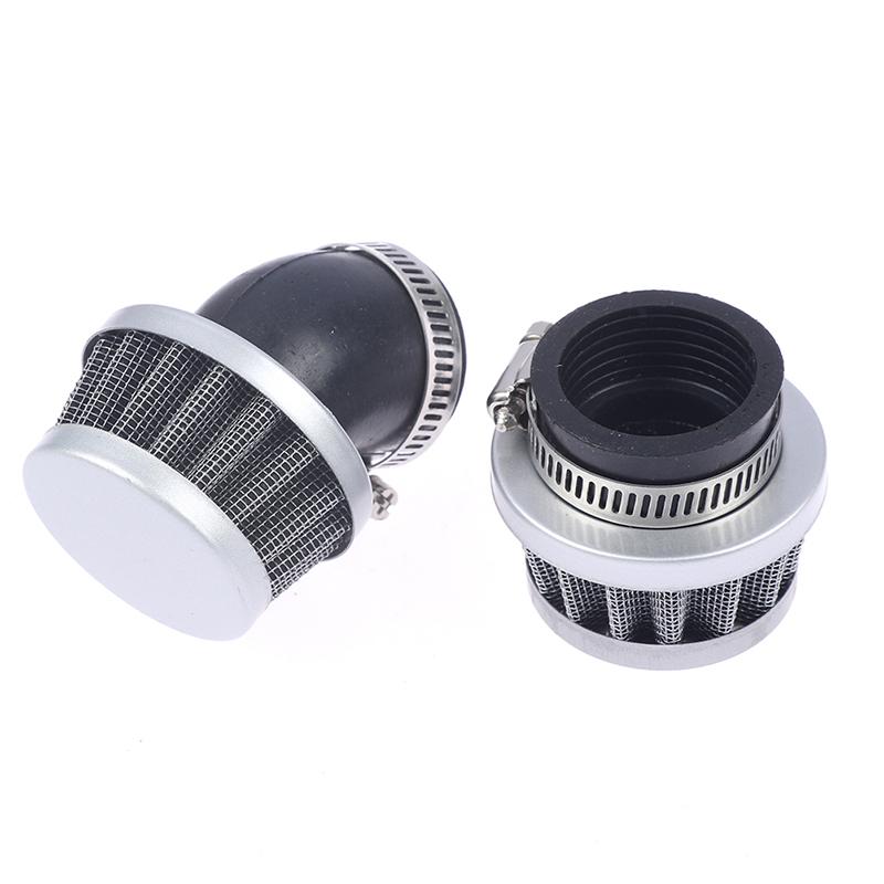 (Ce14)1Pcs Motorcycle Air Filters 35mm Dirt Pit Bike Straight Curved Right Mini Air Filter Air Filters 7