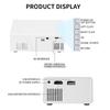 1080P LED Mini Projector Pocket Projector with Remote Control 1500 Lumens HDMI Bluetooth Compatible for Office Meeting Home Outd