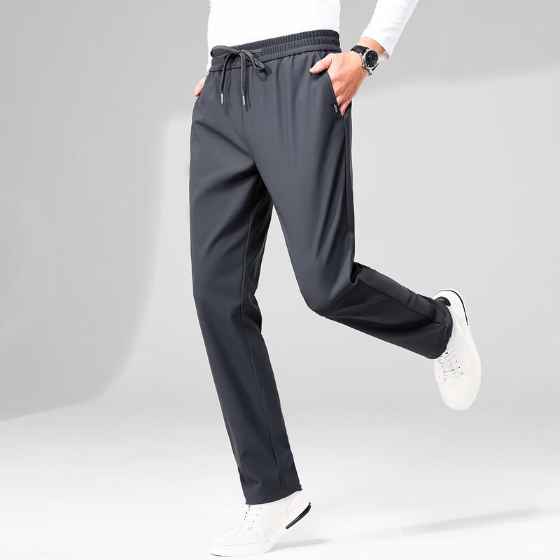 Jeep Men's Business Casual Straight-Leg Pants