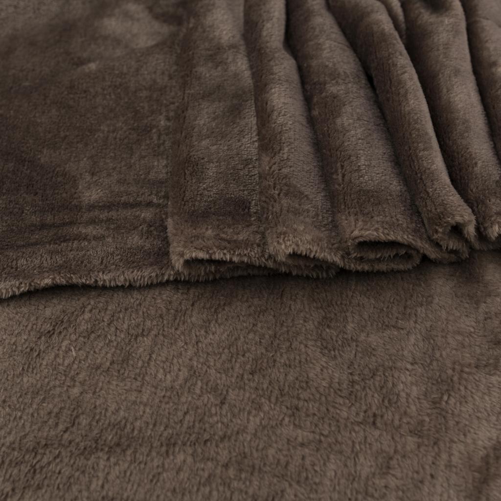 Brown Minky Fleece