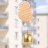 Suction Cup Animal Shaped Wind Chime Brass Collision Bell Entry Reminder Bell Pendant  Front Door