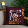 Cute M-Megumin Cushion Cover Soft Short Plush Double-Sided Printing Home Decor Machine Washable Pillow Case Gift
