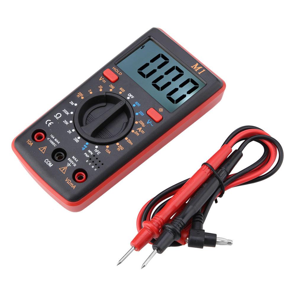 Digital Multimeter Tester M1 Digital Multimeter  M1DC/AC Voltage Current Resistance Digital Multimeter Tester 0℃-50℃