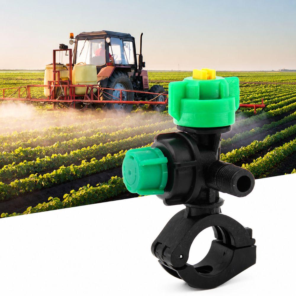 2PCS 20mm /25mm Clamp Spraying Nozzle Engineering Plastic Atomizing Mist Nozzle  Crop Spraying