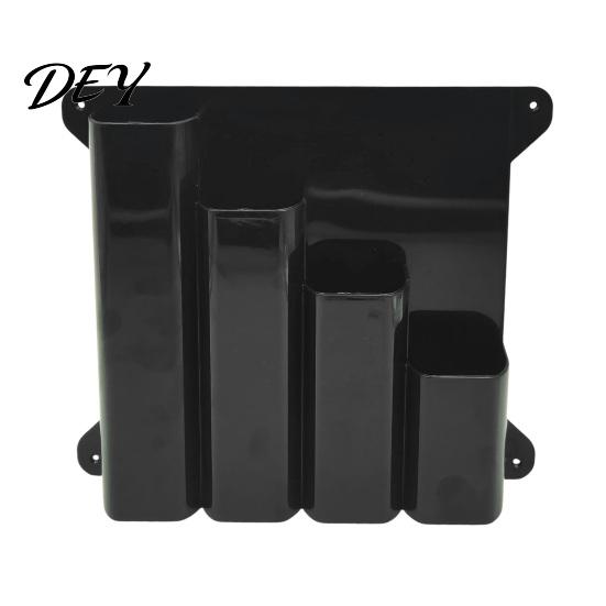 Warehouse Accessory Dispenser Cable Tie Organizer Rack, with Four Compartments, Wall Mounted Compact Storage System System, Management in Garages And