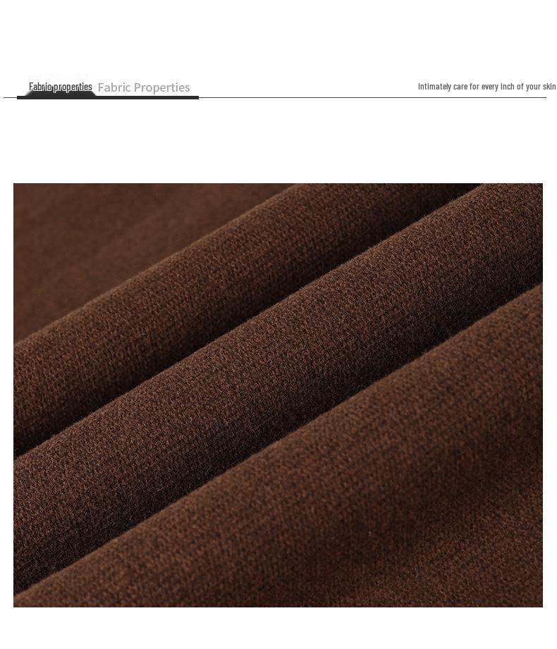 2026 Early Spring Women's Plus Velvet Warm Knitted Straight-Leg Casual Pants