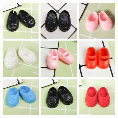 1 Pairs Fashion Doll Shoes Boots Cute General-Purpose Doll Body Shoes  for 17cm Dolls