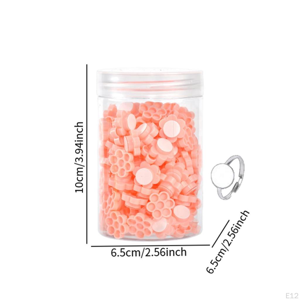 Glue Cups Lash Holder Compact Sturdy Extension Supplies for Eyelash Grafting Practice