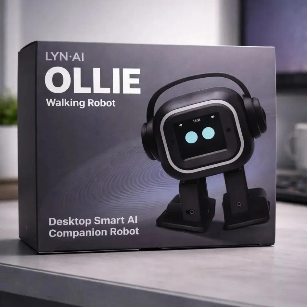 Robot EMO AI | Giocattolo Chatbot Intelligente, Interazione Emotiva, Canto e Ballo, Controllo Vocale, Compagno, Regali di Festa