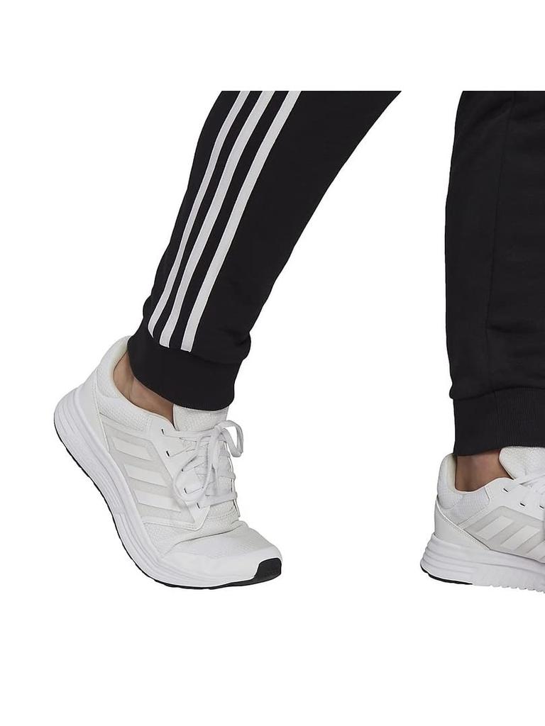 Adidas Sweat Essentials French Terry Tapered Cuff Size 3L 3-Stripes Pants, 31391/NWN54, Men's, Black/White (GK8831),