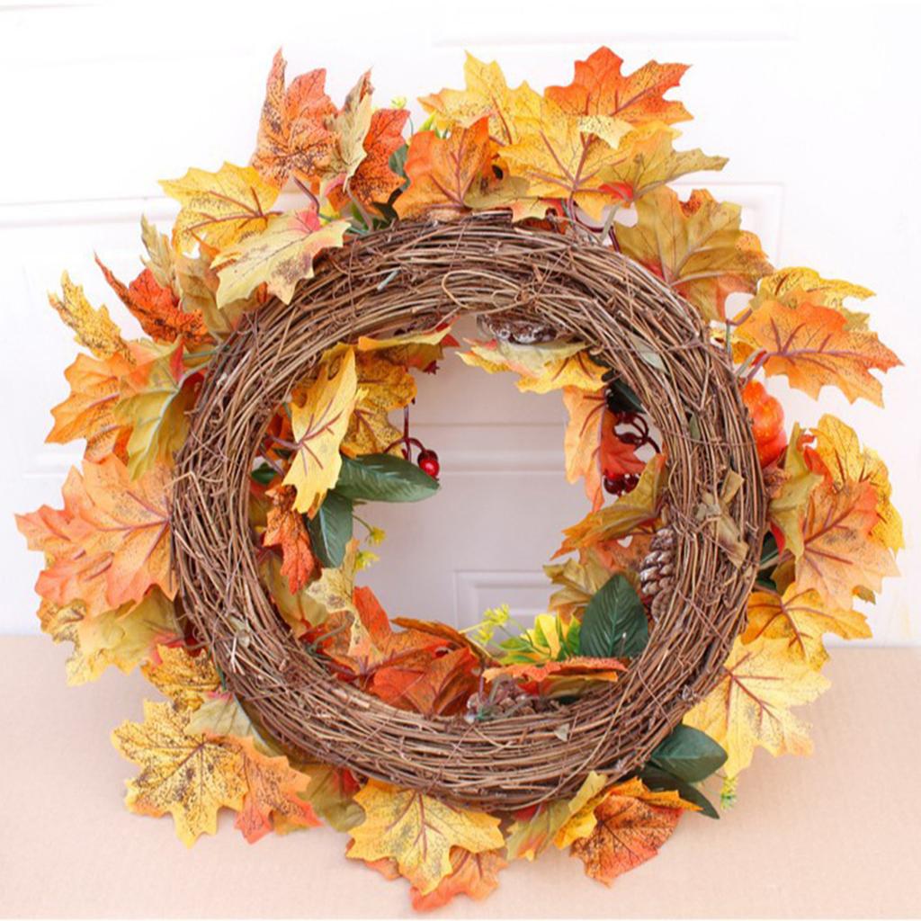 Maple Wreath Festival Wreath Door Hanging Home Decor