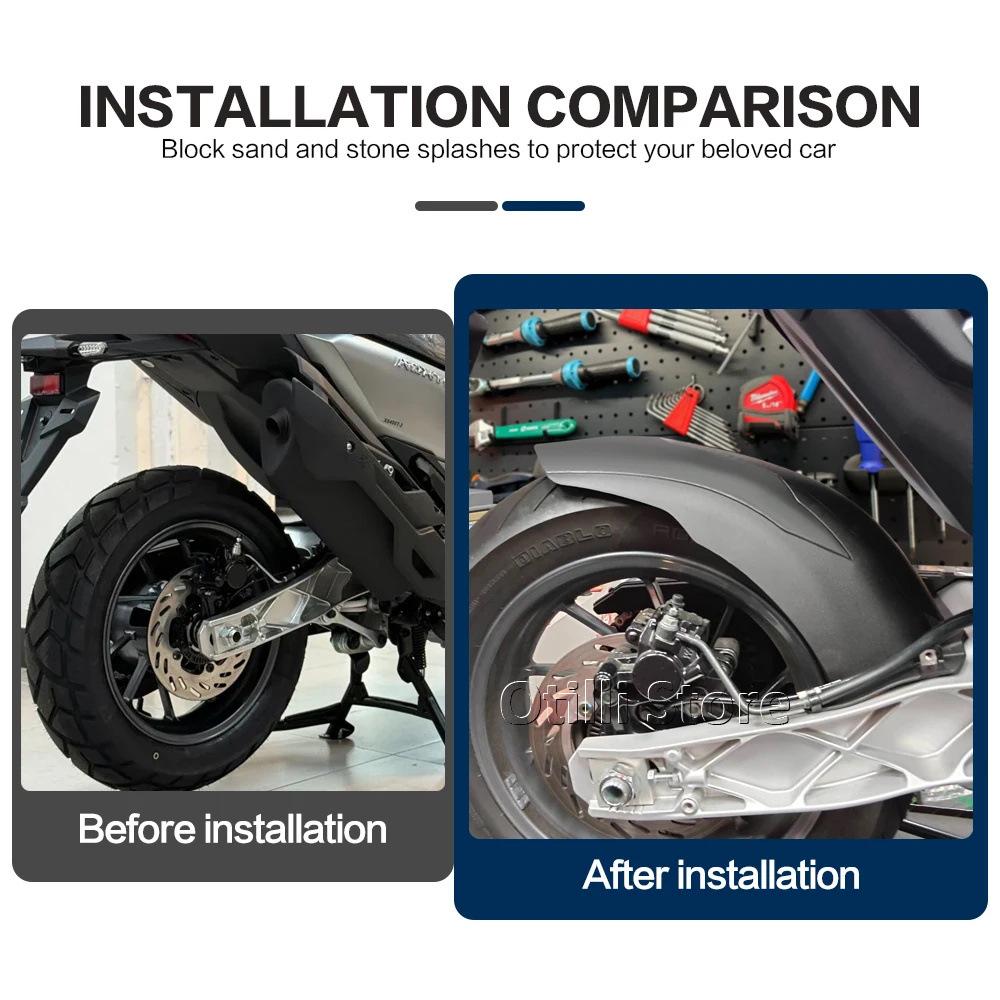 SYM ADXTG 400 Rear Fender for 2024-2025 Models - Motorcycle Accessories
