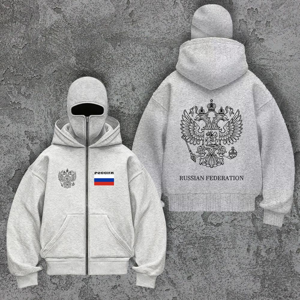 

Модний та універсальний чоловічий та жіночий кардиган з капюшоном, чорна куртка на блискавці, світшот, модний вільний топ з принтом літер XXXL
