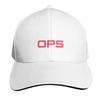 Black Ops Baseball Cap Adjustable Buckle Closure Moisture Wicking Quick Dry Curved Brim Classic Fit