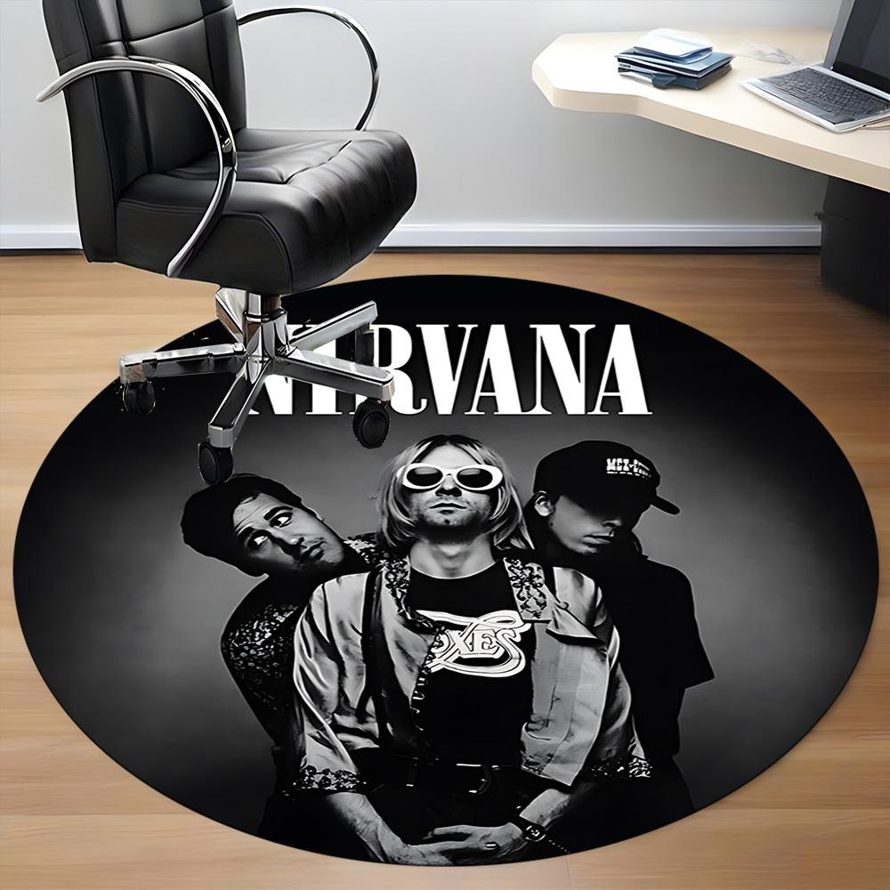 1pc Nirvana BandChair Carpet for Office, Non-slip, Soft and Durable Office Rug for Interior Decoration, Perfect for Office Yy250925136