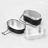 Aluminum Lunch Box Cookware Outdoor Camping Rice Cooker German Style Mess Kit Three-Part Portable Cooking Pan Pot