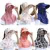 Quick Dry Tea Picking Work Hat Anti UV Full Face Cap Fashion Face Mask Sun Hat  Outdoor