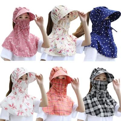Quick Dry Face Mask Sun Hat Anti UV Fisherman Hat Fashion Face Cover Headwear  Summer