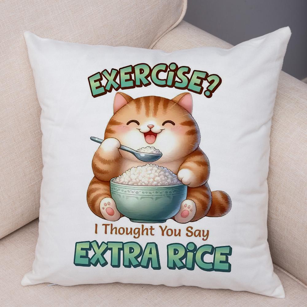 Smiling Monkey Pillowcase Double Print Do Not Disturb Sloth Cushion Cover Soft Plush Sassy Duck Pillowcase for Sofa Home Car