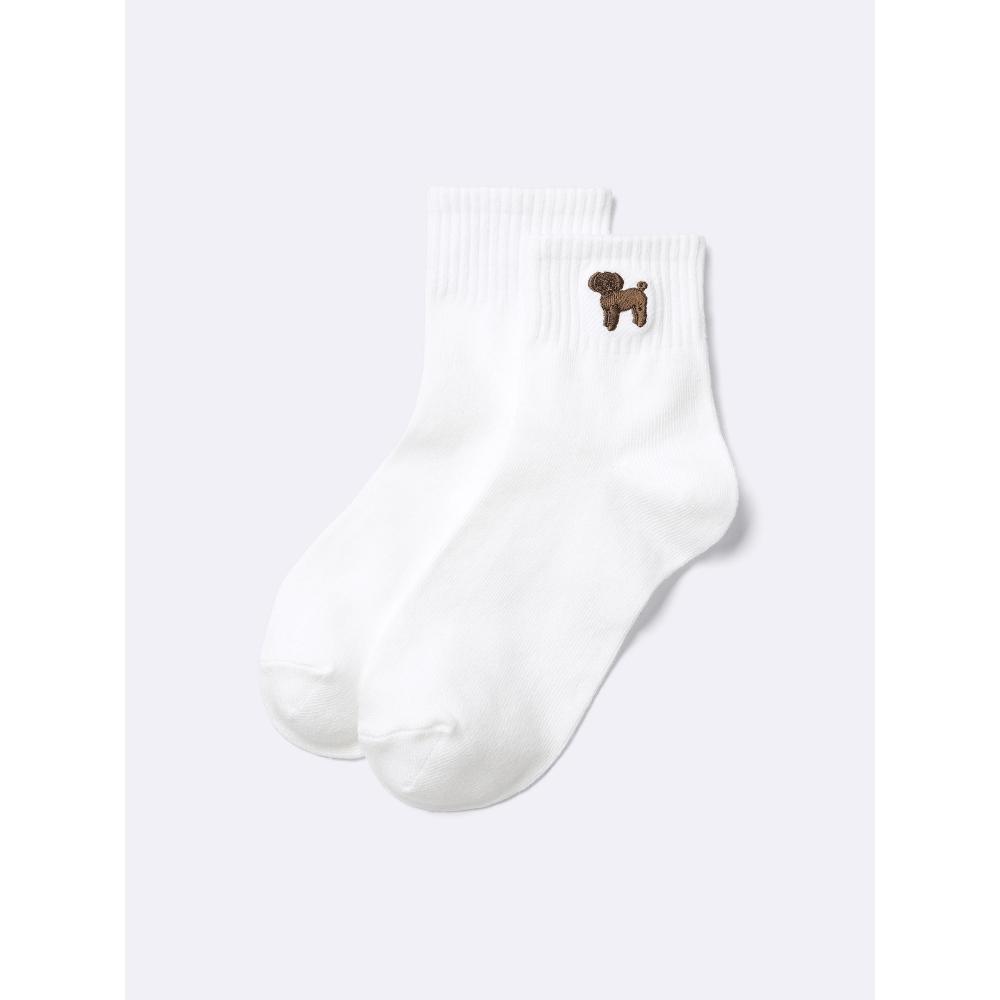 GU by Uniqlo Ankle Socks Animal