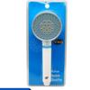 Three stops thickening new material white TPR shower head, pressurized shower head Super shower head
