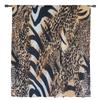 Tiger Skin Texture Chiffon Sheer Curtains for Living Room Bedroom Home Decoration Window Voile Tulle Curtain Drapes