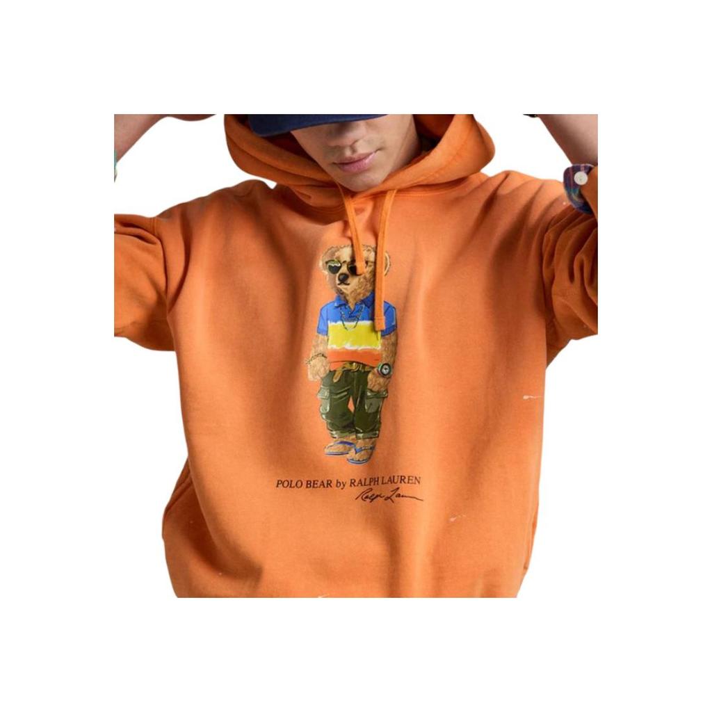 Polo Ralph Lauren FW25 Ribbed Hem Hooded Long Sleeve Sweatshirt Men Sweatshirt 710967097-001