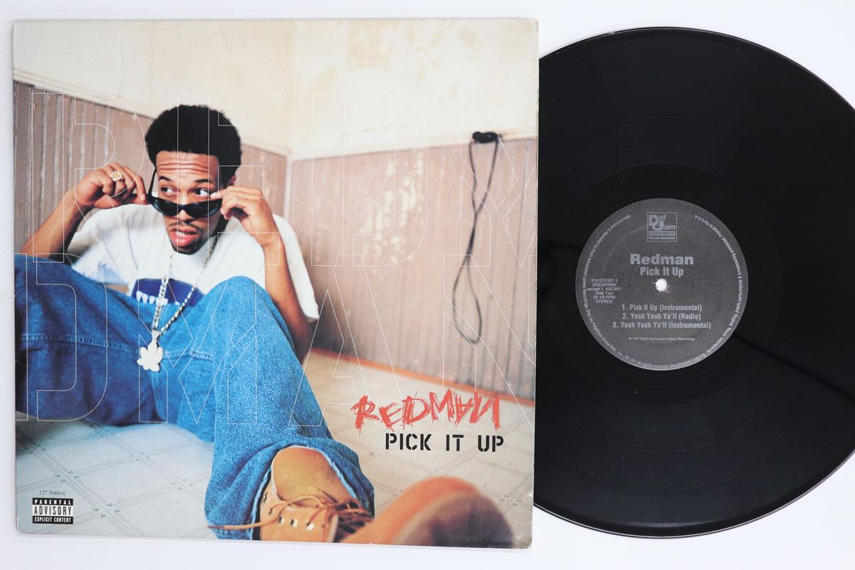 

12inch Record REDMAN Pick It Up 3145739271 Def Jam Recordi 1997 US Rap HipHopRB Used