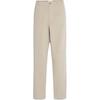 FW22 Solid Straight Leg Casual Pants Women Bottoms Beige C9509-STN