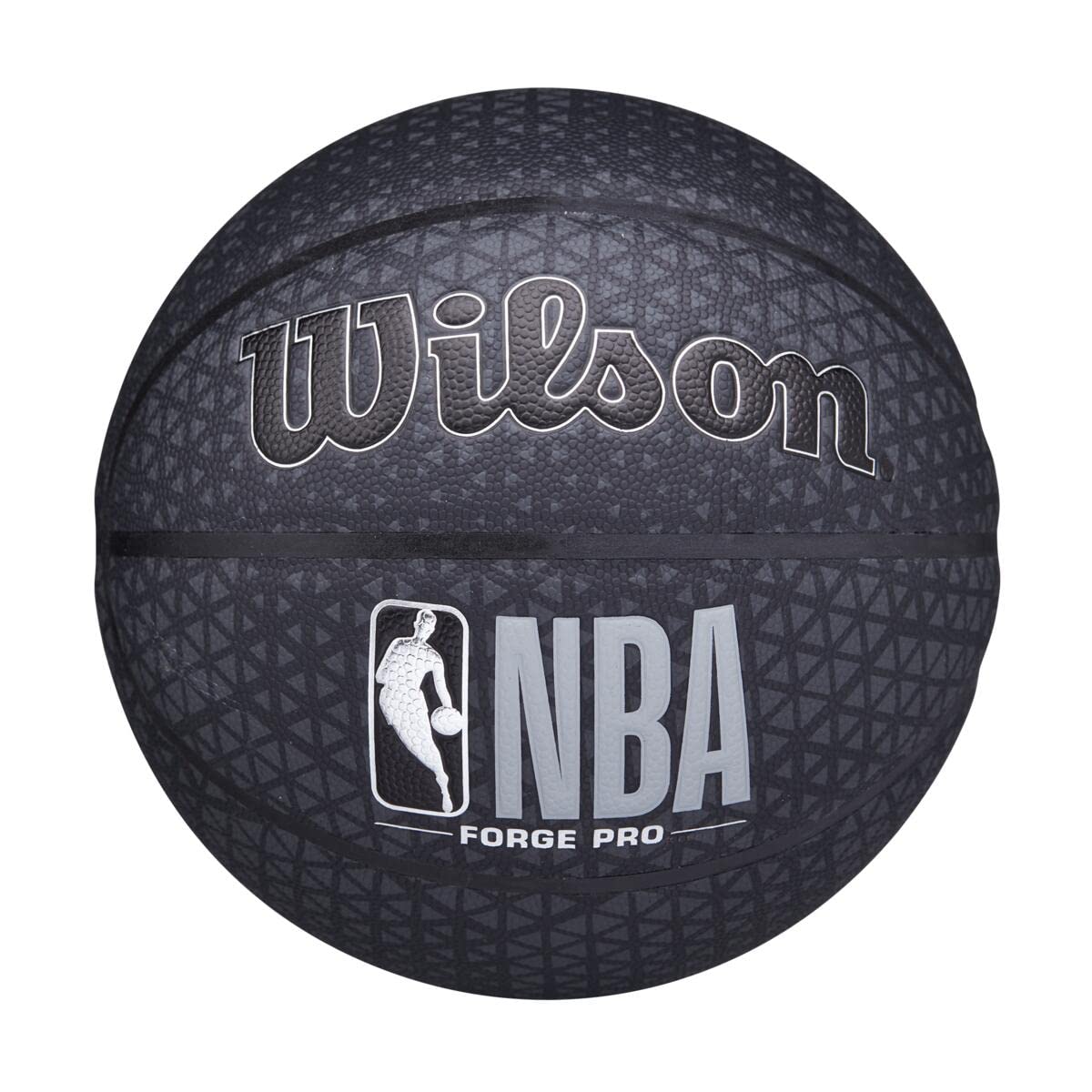 

Wilson Баскетбольный мяч Forge Pro серии NBA Forge черного цвета, размер для игры в помещении/на улице - 7-29,5 чёрный