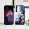 Anime V-Vampire K-Knight Phone Case For Samsung A73,A21s,A22,A31,A32,A52,A53,A71,A80,Soft Black Shell
