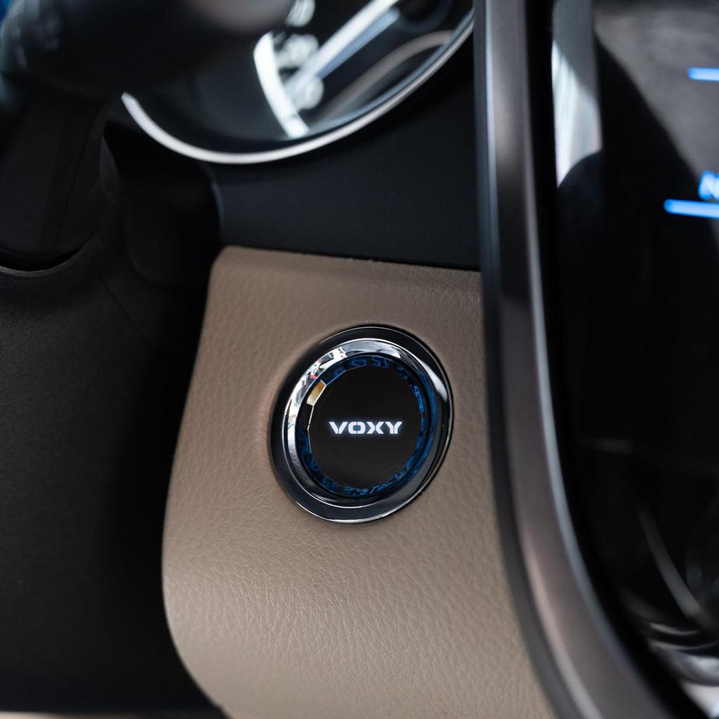 Haoshilianfa Voxy 90 Series Compatible with Toyota Crystal Surface Treatment Engine Start Button Cover