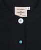 Titicaca Concho Button Simple Short Band Free OSJBD154 Women's Cool-to-the-Touch Shirt, Design, Sleeve, Collar, Size, Black,