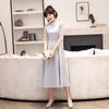 Evening Dress, Skirt Temperament, New Models, Usually Can Wear Small Dresses, Fairy Style, Simple and Generous, Long Styles Look Thin