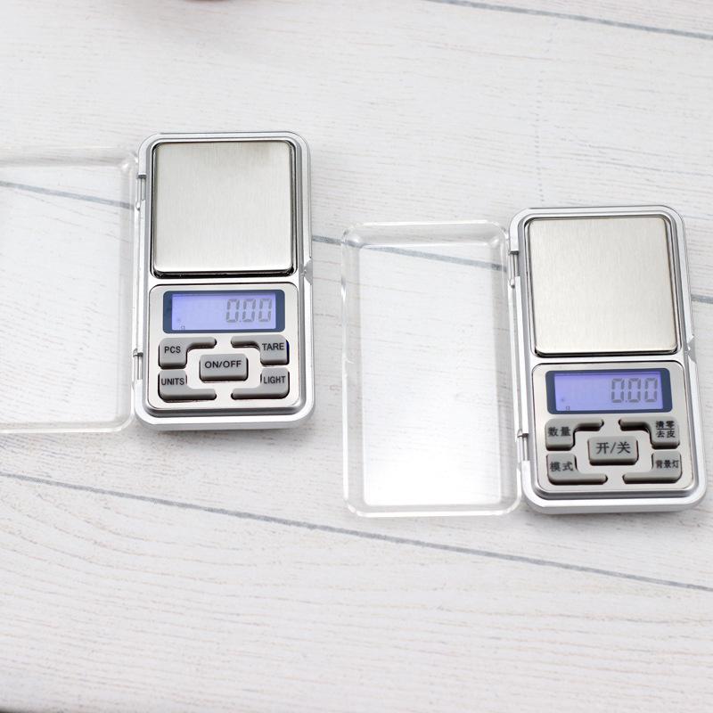 Mini Electronic Scale High Precision Jewelry Scale Portable Small Food Scale Jewelry Gold Weighing Small Gram Scale