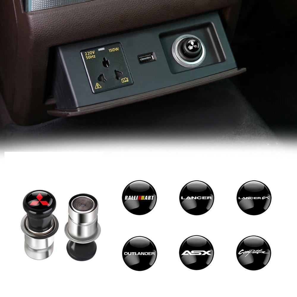 Auto-Zigarettenanzünderbuchse Universelles Zubehör für MITSUBISHI Ralliart Outlander Pajero Lancer ASX Carisma L200 Galant EX