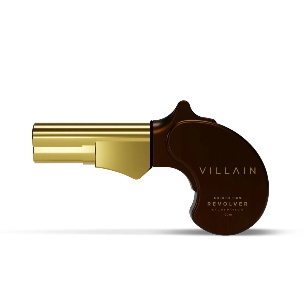 Eau De Parfum Revolver Golden Edition (100 Ml), Gold Edition Revolver Eau De Parfum, Villain