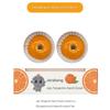 Jeju Tangerine Hand Cream 2 X 30g – Tangerine-Shaped Hand Care Souvenir/Gift