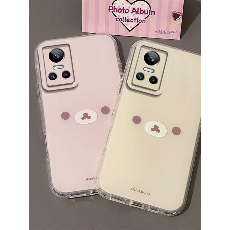 Cute Easy Bear RealmeGTNeo3 Mobile Phone Case Premium All-Inclusive Silicone Soft Protective Case Ins