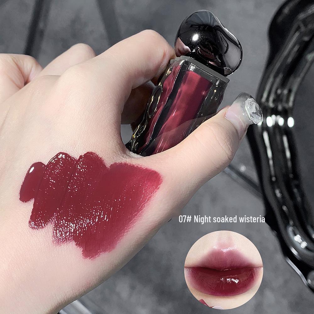 Gege Bear Iceberg Lava Lip Glaze: Hydrating, Plumping, Glossy Mirror Lipstick