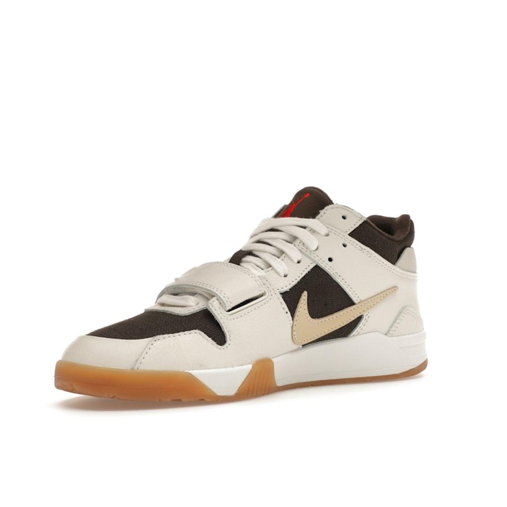Travis Scott x Air Jordan Jordan Jumpman Jack TR Sail Unisex Sneakers Kräm Muslin Mörk-Mocka FZ8117-100