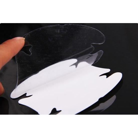 Handle Protection Stickers - Transparent - Set of 4 - Scratch-resistant Adhesive - Car