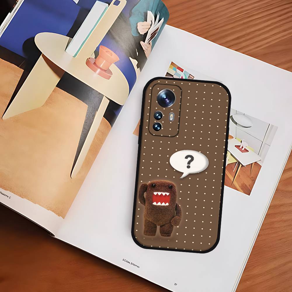 Cute D-Domo Kun-s Phone Case For Xiaomi Redmi 13 12 13 12C 14C Redmi Note 14 13 12 Pro Plus 12S 11S 11 10S Soft Cover