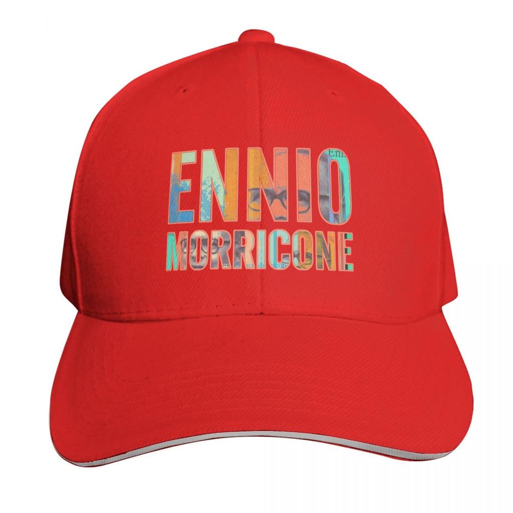 Aesthetic Ennio Morricone Portrait Wellknown Composer Baseball Cap Men Women Casual Summer Sport Sun Cap